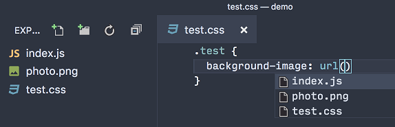 CSS Path Completion
